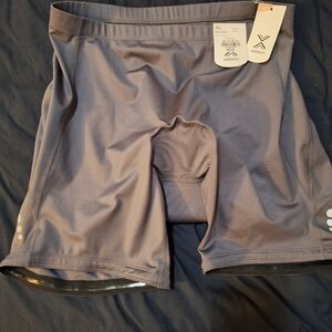 Xersion Gray Athletic Bike Shorts Mens Large